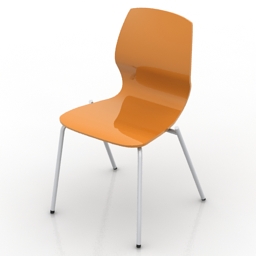 chair bene mezzo 3D Model Preview #1dc34248