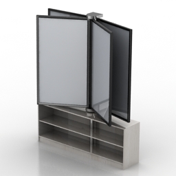 stand market salon 3D Model Preview #8519d531