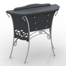 locker forni mobili 1073 3D Model Preview #47067673