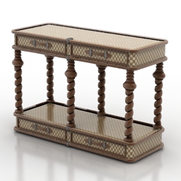 3D Dressing table preview
