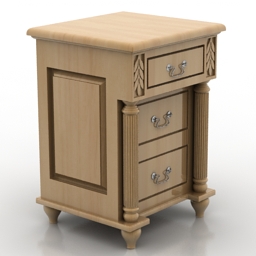 nightstand 3D Model Preview #b6062087