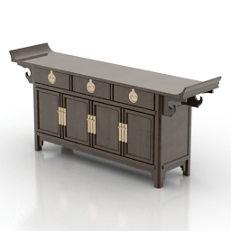 locker japan 3D Model Preview #42792109