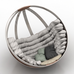 3D Armchair preview