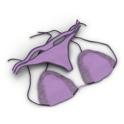 bikini 3D Model Preview #117c2104
