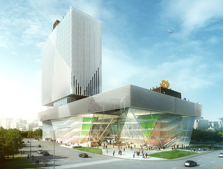 Kunshan Phoenix Cultural Mall, China