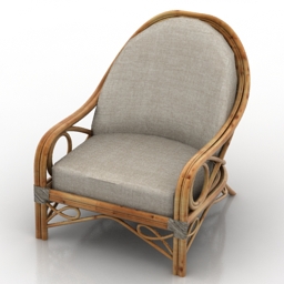 3D Armchair preview