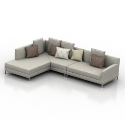 3D Sofa preview