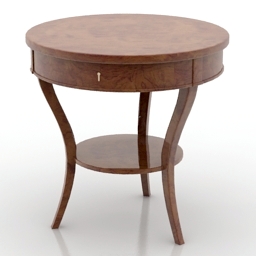 3D Bedside table preview