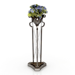 rack flowers 3D Model Preview #7f651617