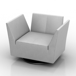 3D Armchair preview