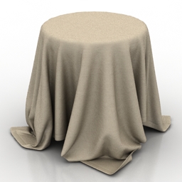tablecloth 3D Model Preview #354b148e