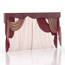 curtain 3D Model Preview #a8887952