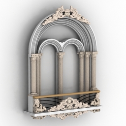 window 3D Model Preview #2e682b35