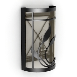 3D Sconce preview