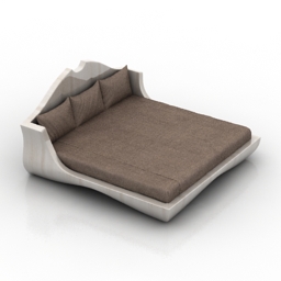 bed turri pegaso 3D Model Preview #319000ef