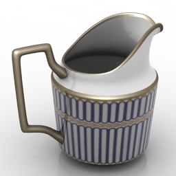 3D Milk jug preview