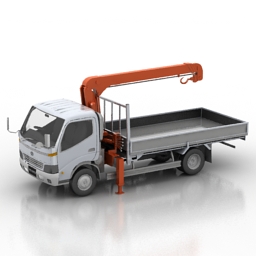 truck toyota 3D Model Preview #4d308d53