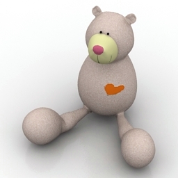 toy bear 3D Model Preview #3764897e