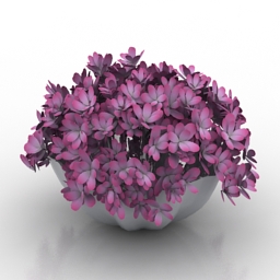 vase flowers 3D Model Preview #737dddb3