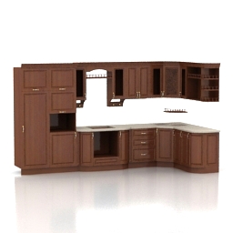 kitchen 3D Model Preview #b03f69b0