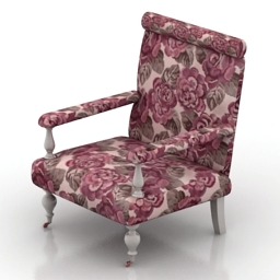 3D Armchair preview