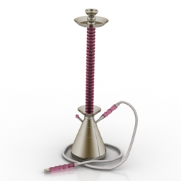 hookah 3D Model Preview #7469658a