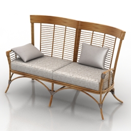 3D Sofa preview