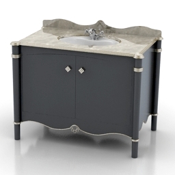 3D Wash-basin preview