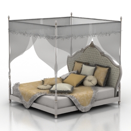 bed 3D Model Preview #9c82e835