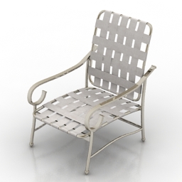 3D Armchair preview