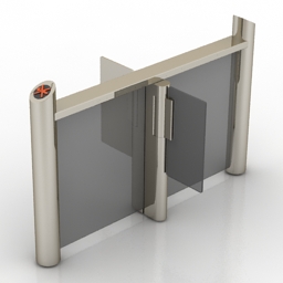 turnstile charon hsb-e07 3D Model Preview #627ea3cf