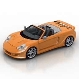 car toyota mrs 3D Model Preview #df40db62