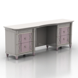 3D Dressing table preview