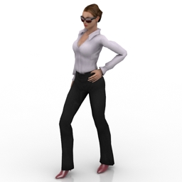 3D Girl preview