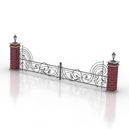 fence 3D Model Preview #e0bfea59