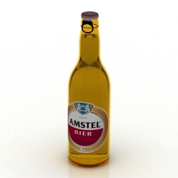 bottle beer 1 3D Model Preview #c80303bd