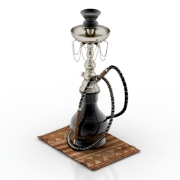 hookah 3D Model Preview #3350009d