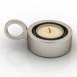 3D Candlestick preview