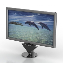 tv set 3D Model Preview #6df83432