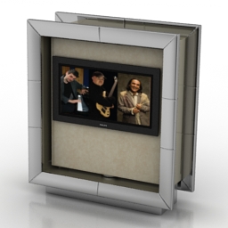 tv stand 3D Model Preview #9fc26a03