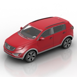 car kia sportage 3D Model Preview #322bcbe8