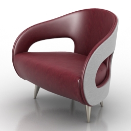 3D Armchair preview