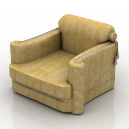 3D Armchair preview