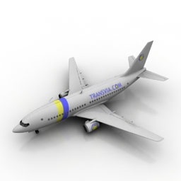 airplane 3D Model Preview #19131875