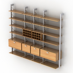 shelf 3D Model Preview #1ad481b7