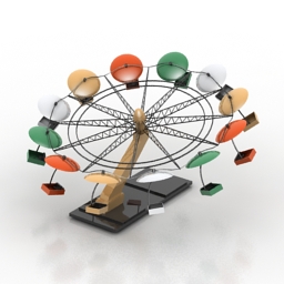 carousel 3D Model Preview #40df290a