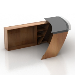 rack reception 3D Model Preview #fe521741