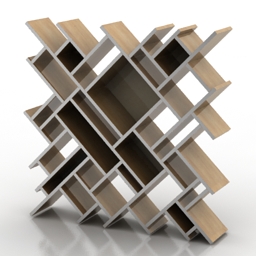 shelf quad standart 3D Model Preview #22797ae2