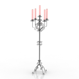 candlestick 3D Model Preview #5039f166