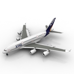 airplane 3D Model Preview #ec717684